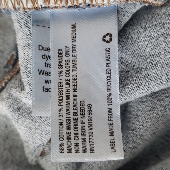 Universal Thread high rise skinny dark wash denim blue jeans Size 6/28R - Picture 9 of 9